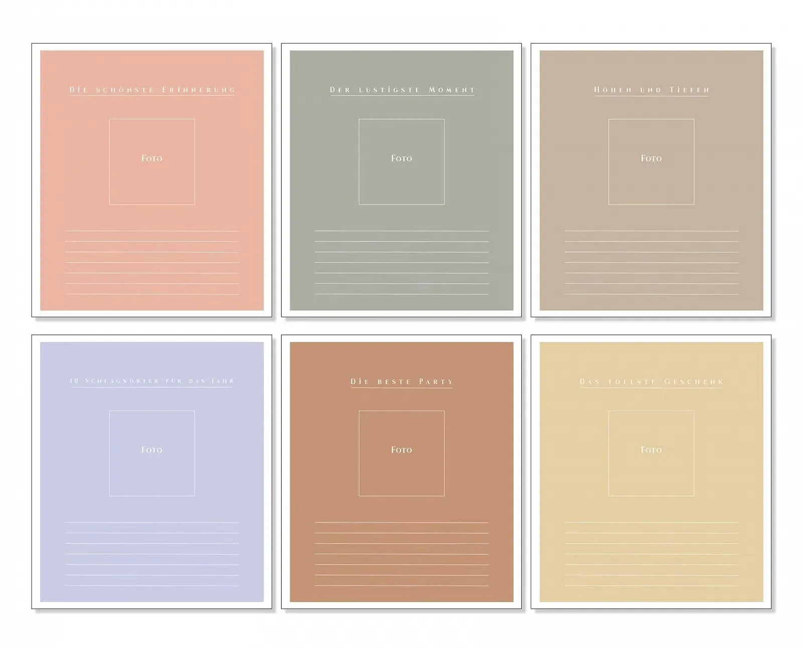 Фотоальбом goldbuch Ein Jahr 30 x 31 x 6 cm Светло-серый, фото №6 Фотоальбом goldbuch Ein Jahr 30 x 31 x 6 cm Светло-серый, фото №6