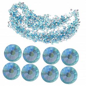 Стрази minkissy 4320 штук Скляні Плоскі synthetic.ua - Фото 1