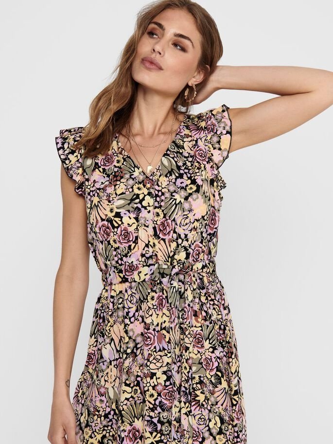 Сукня ONLFAVE S/L MAXI DRES 15213817  ONLY Бежевий S, фото №2