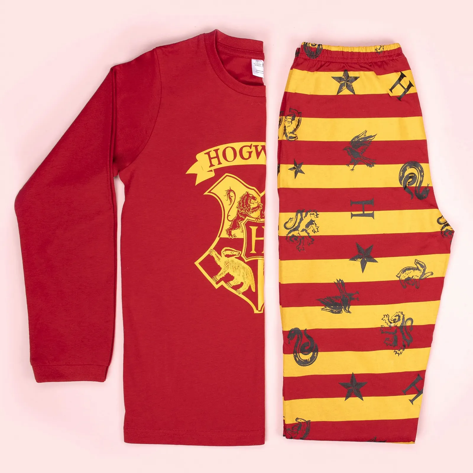 Пижама Гарри Поттер С Именем Ребенка Комплект: Лонгслив и Штаны Хлопок, фото №4