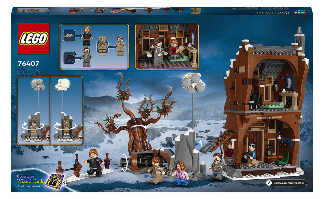 Дизайнер Lego Harry Potter Висвітлююча гіжина і Гремлюча Іва 76407, фото №7