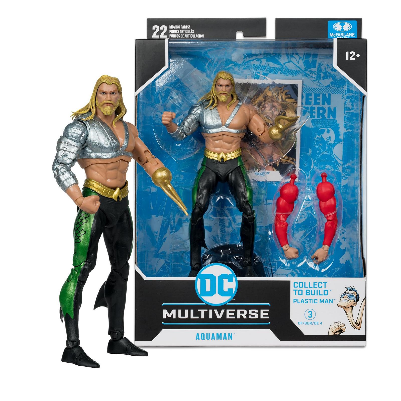 Фигурка McFarlane Toys DC Multiverse Аквамен (JLA) 17,78 см, фото №5