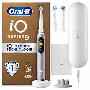 Електрична зубна щітка Oral-B iO Series 9 Plus Edition 7 режимів Рожева - Фото 1