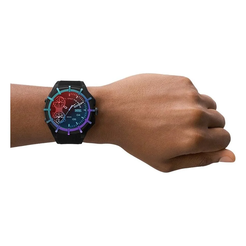 Годинник DIESEL Framed Чоловічий, кварцовий хронограф з трьома стрілками, з силіконовим, фото №6 Годинник DIESEL Framed Чоловічий, кварцовий хронограф з трьома стрілками, з силіконовим, фото №6