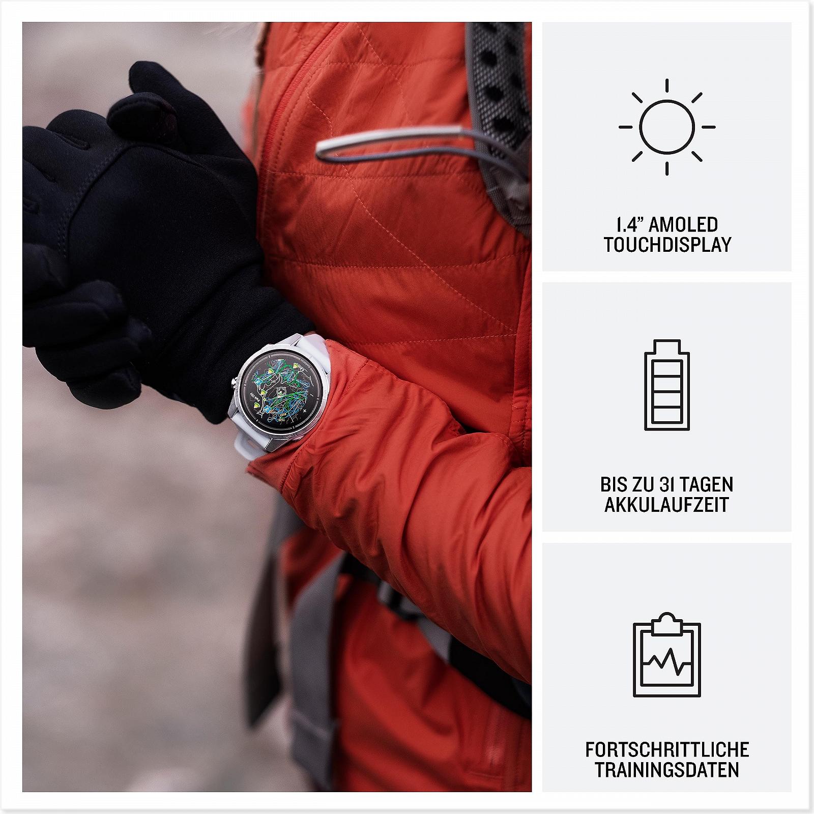 Смарт-годинник Мультиспортивний GPS Garmin epix Pro 51 мм AMOLED 1.4 дюйма, фото №3