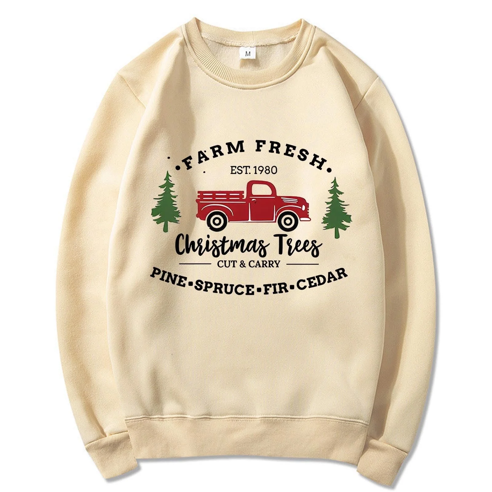 Женский топ большого размера, повседневный, с принтом букв, с круглым вырезом и длинными рукавами, фото №2