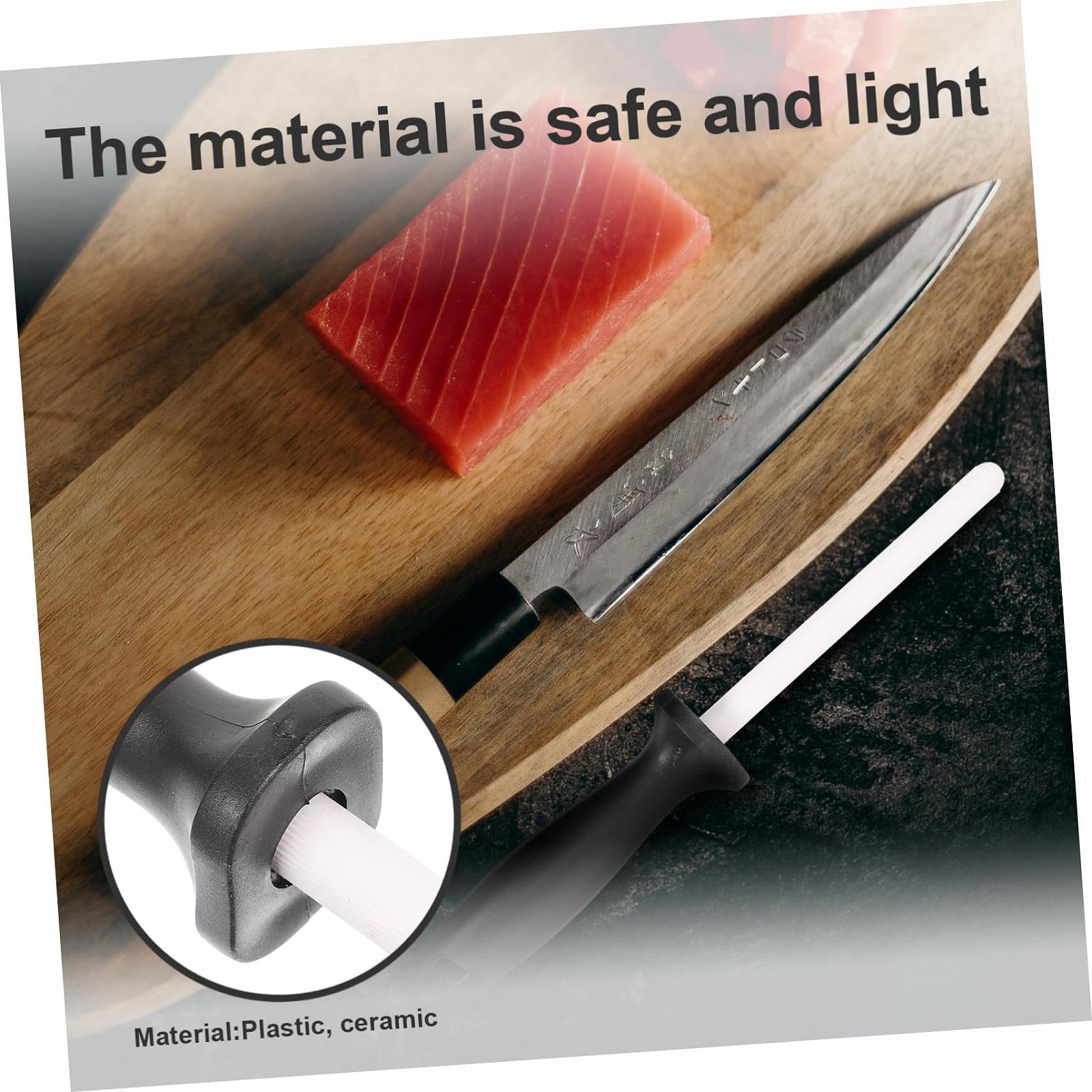 Точилка для ножей Mobestech Алмазная ручная с эргономичной ручкой Многофункциональная, фото №7