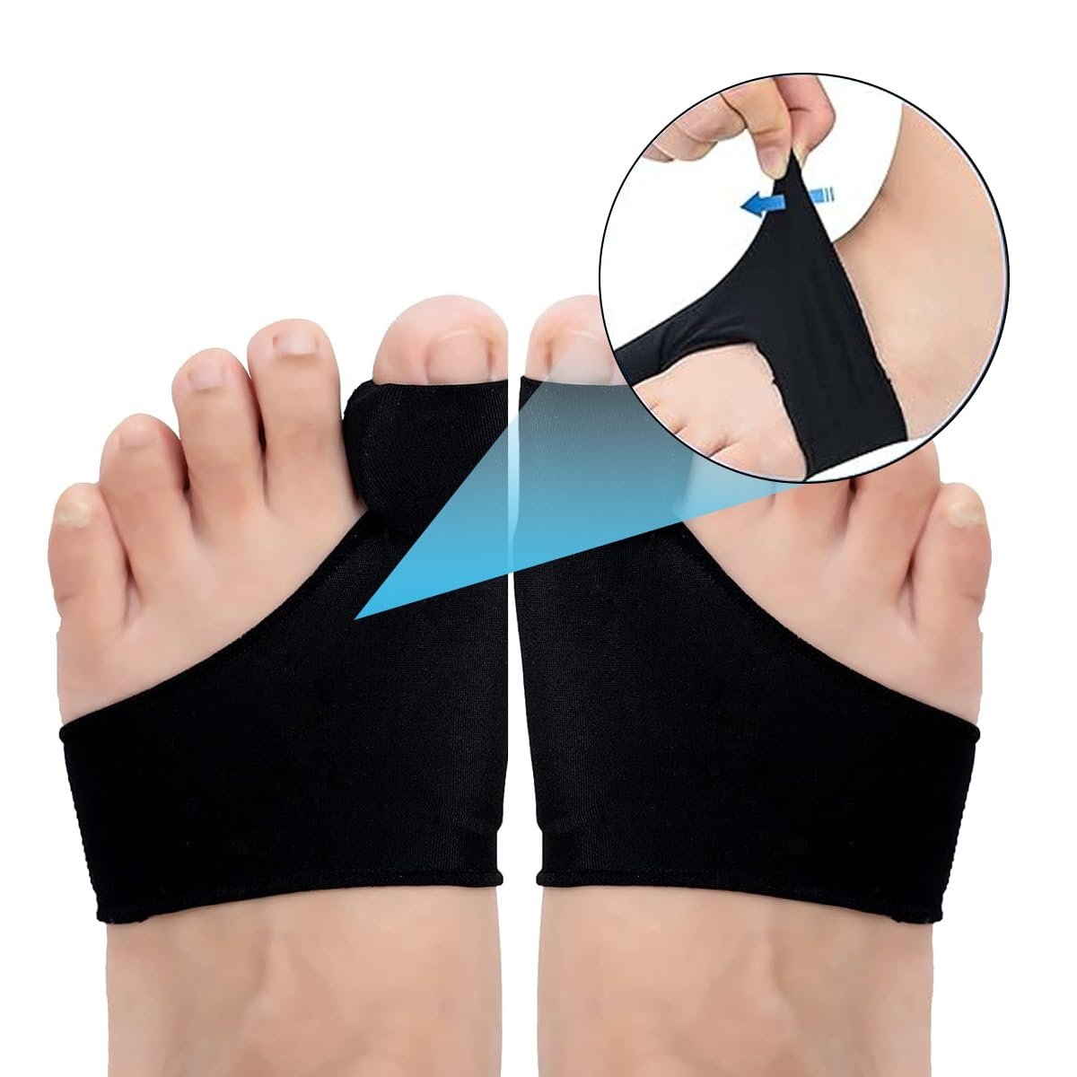 Шкарпетки для корекції великого пальця стопи Hallux Valgus, 1 пара коректорів, фото №2 Шкарпетки для корекції великого пальця стопи Hallux Valgus, 1 пара коректорів, фото №2