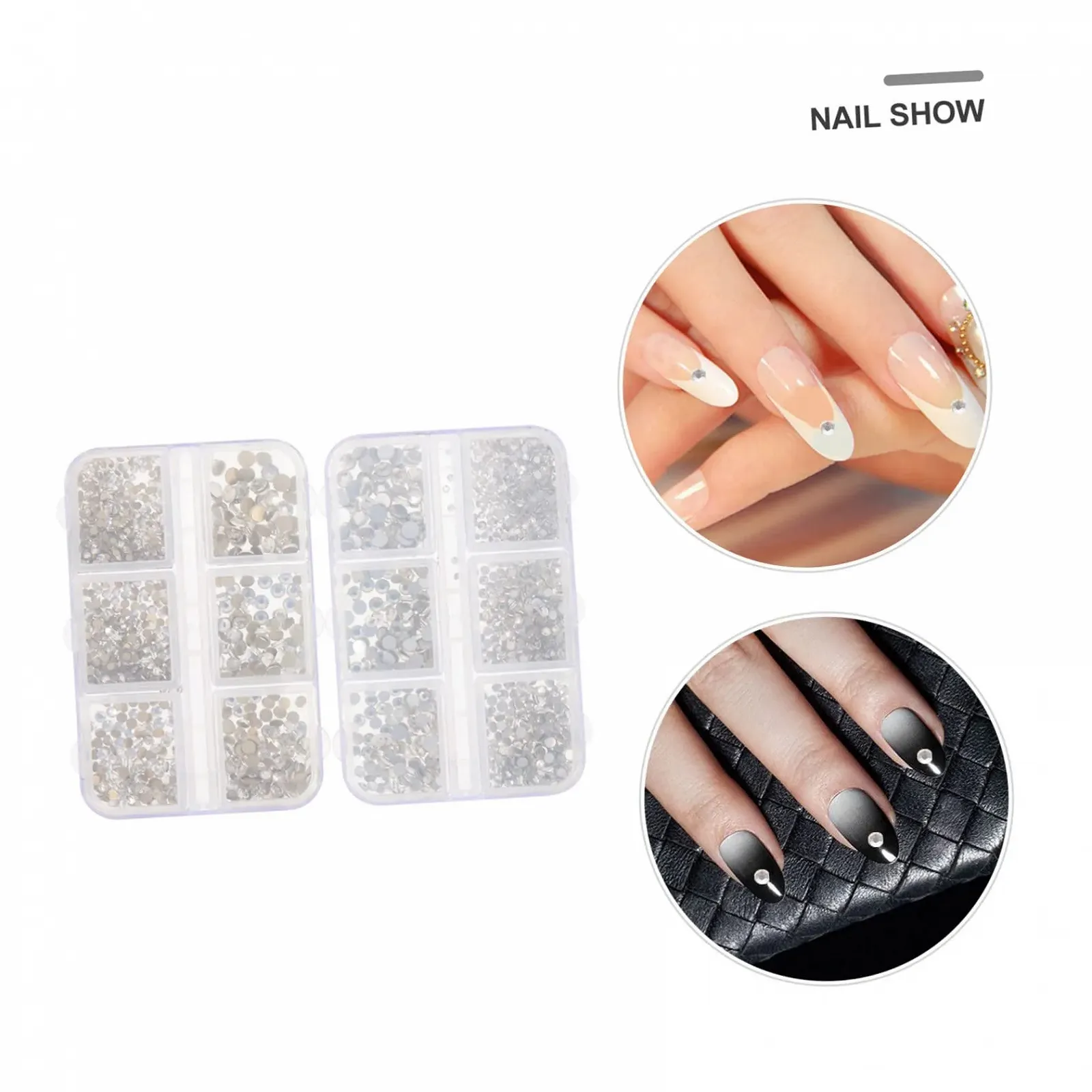 Стразы для ногтей (2 коробки), фото №7