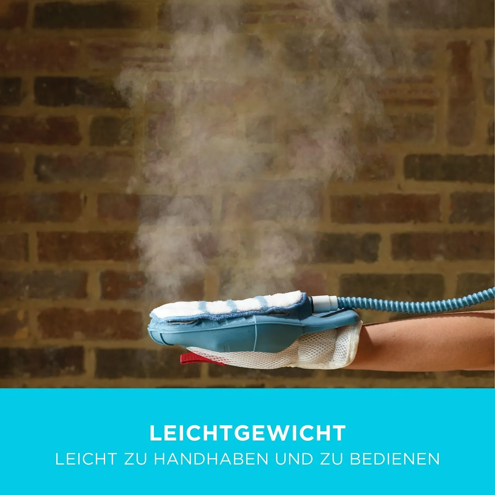 Парова швабра BLACK+DECKER BHSM166DSM-QS 2-в-1 SteaMitt з 11 аксесуарами, фото №10