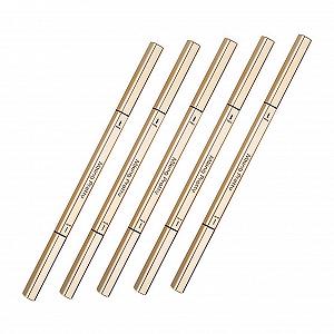 Карандаш для бровей Healvian 5 штук двусторонний - Фото 1