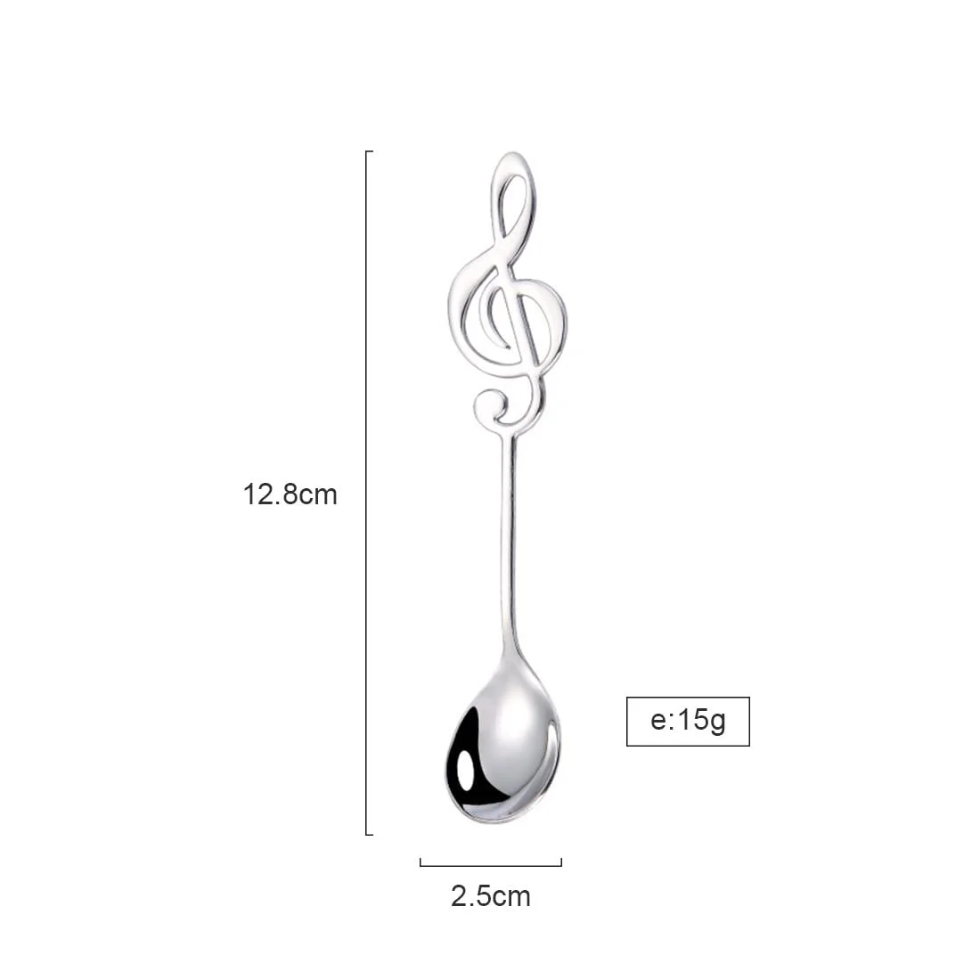 Набір десертних ложок 2 шт, декоративна, фото №2