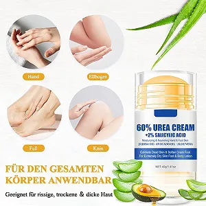 Крем-стик для ног 60% + 2% Urea Увлажняющий против мозолей и трещин 40 г synthetic.ua - Фото 1