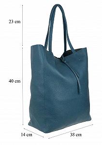 Женская сумка с открытой ручкой Girly Handbags из натуральной кожи synthetic.ua - Фото 1