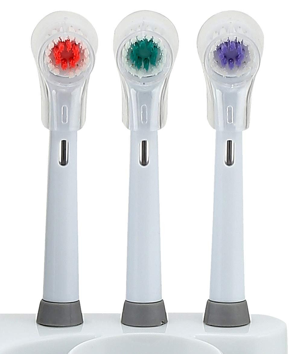 Електрична зубна щітка Melissa 16740012 сімейна на батарейках 4 шт., фото №4