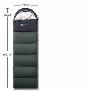 Спальный мешок Camping Leicht 4-Jahreszeiten Umschlag Размер единый (B) synthetic.ua - Фото 1