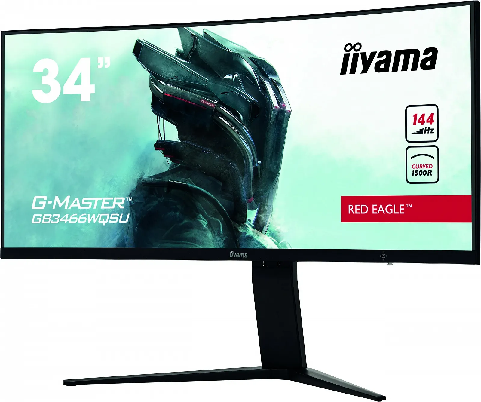 Монитор 34'' iiyama G-Master GB3466WQSU-B1 2K VA 144 Гц, фото №3 Монитор 34'' iiyama G-Master GB3466WQSU-B1 2K VA 144 Гц, фото №3