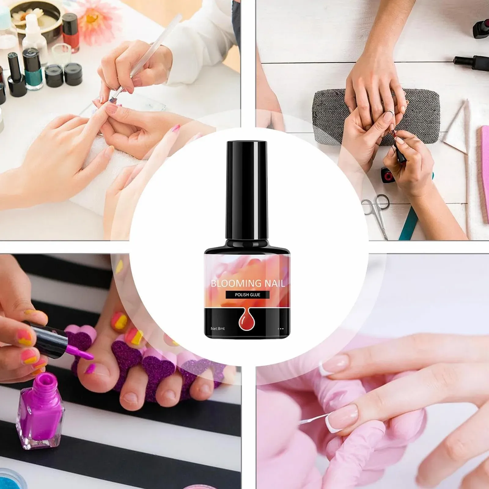 Гель-лак Bloom Gel, 7,3 мл прозрачная жидкость для растушевки, быстросохнущая, фото №4 Гель-лак Bloom Gel, 7,3 мл прозрачная жидкость для растушевки, быстросохнущая, фото №4