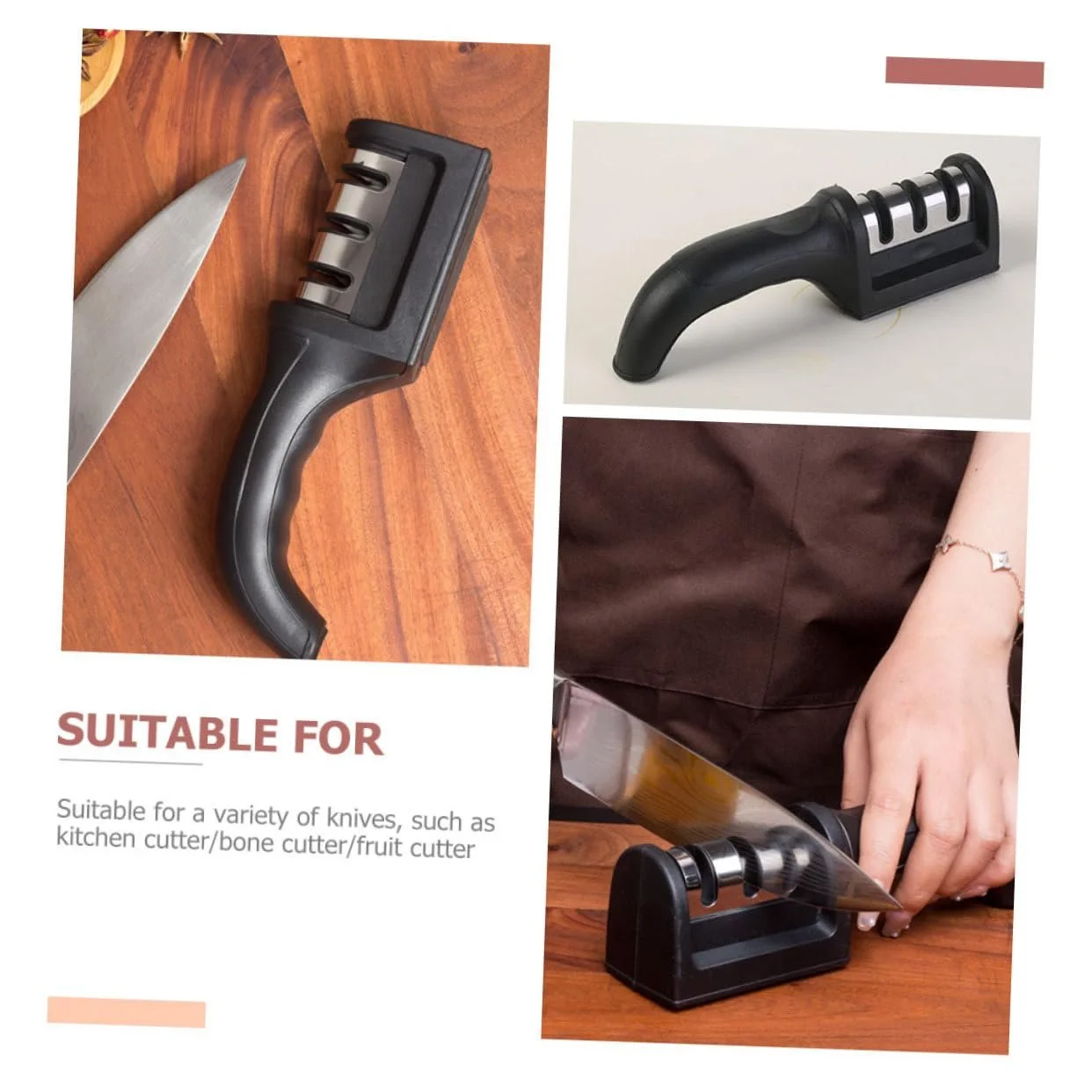 Точило для ножів Ciieeo ручна 2 шт., фото №5