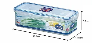 Ємність Lock & Lock Classic Прямокутний з лотком 1.6 л 278 x 115 x 83 мм synthetic.ua - Фото 1