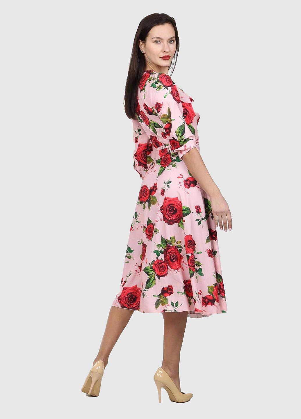 Платье Enna Levoni 42 Розовый (ND-3785-5-Pink), фото №3