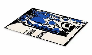 Постер Posterlounge Der blaue Reiter Wassily Kandinsky 60 x 80 см Голубой synthetic.ua - Фото 1