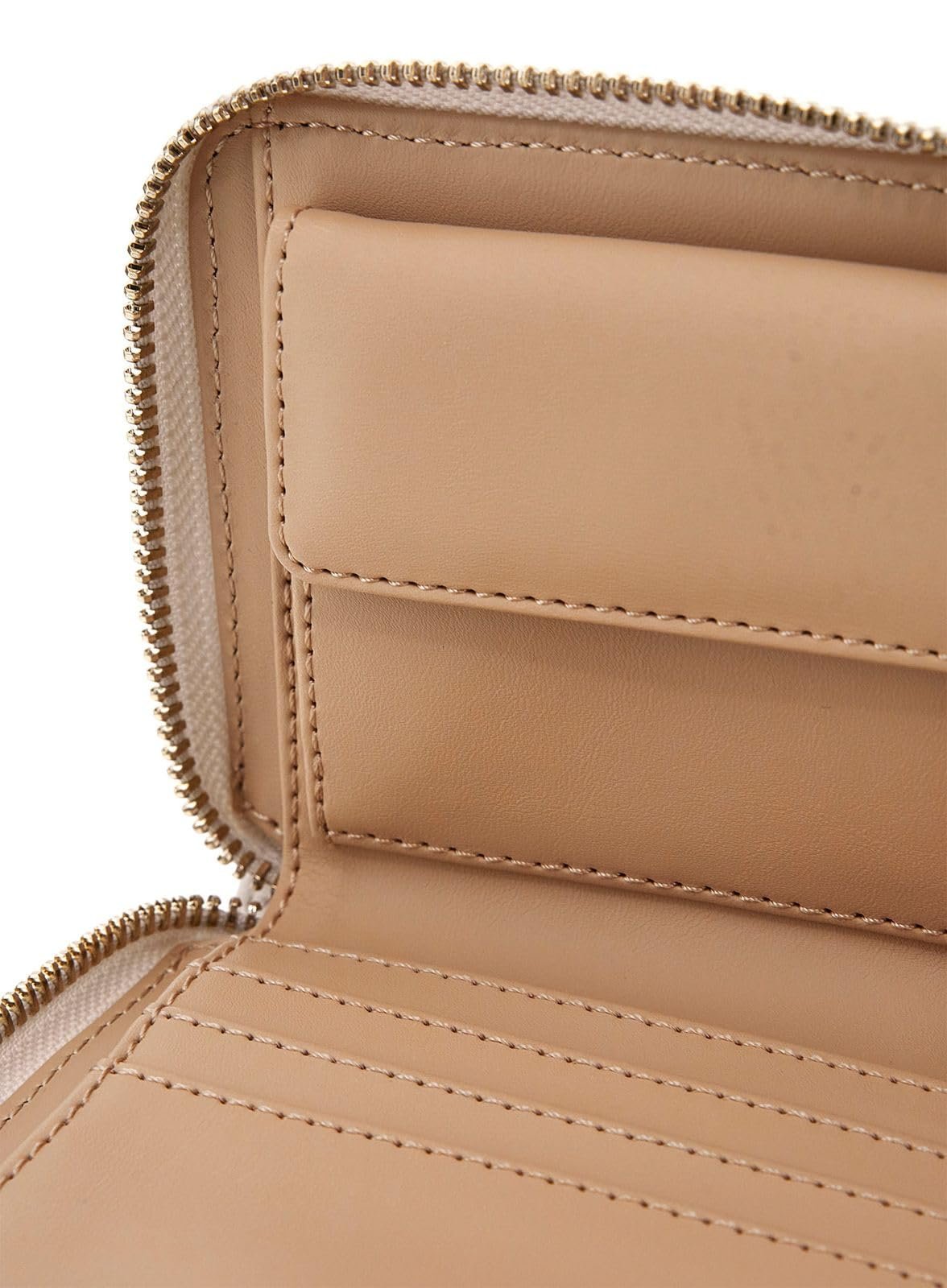 Кошелек GUESS Cresidia SLG Zip Around S Cream White, Cream White, фото №2