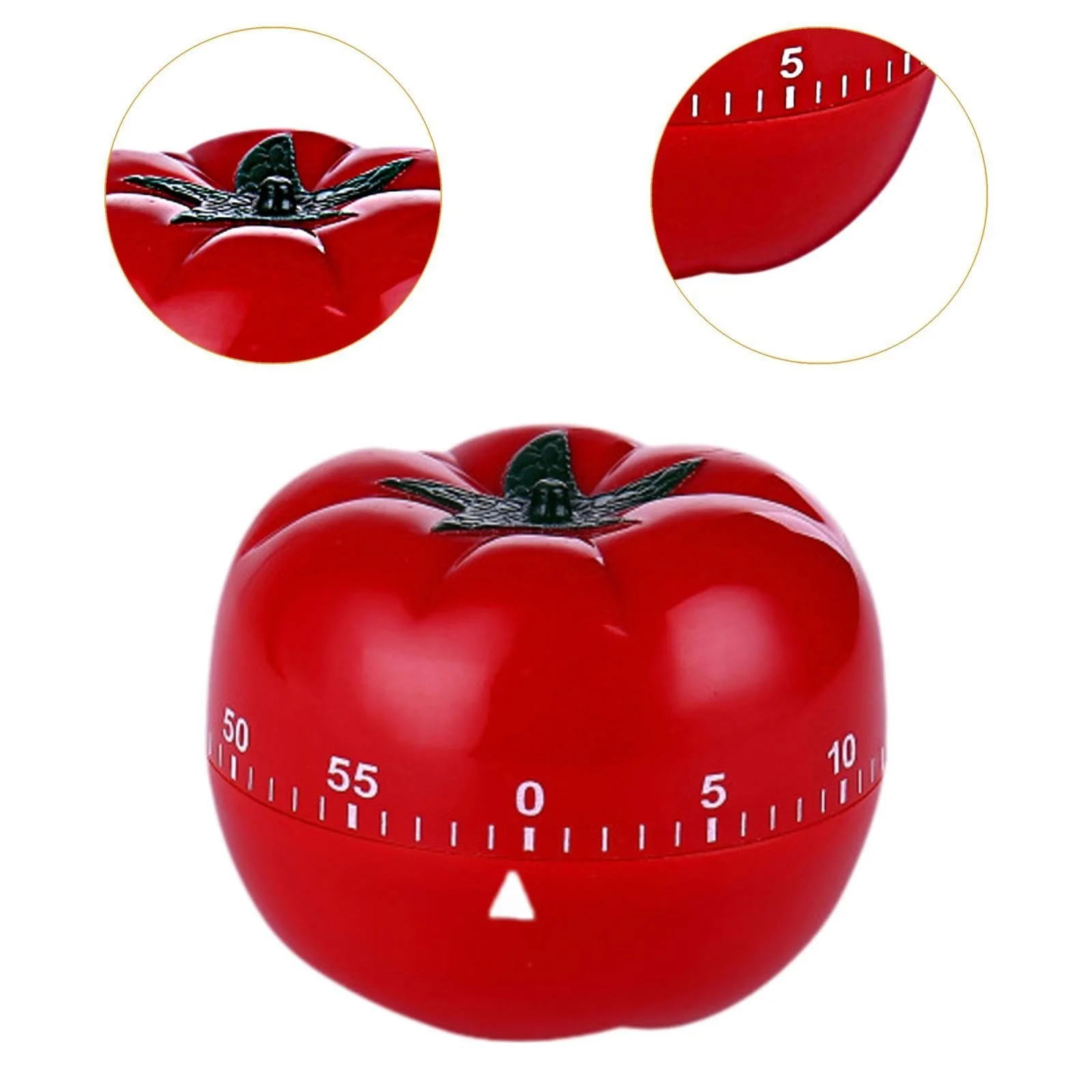 Таймер кухонный механический Sweet Tomatoes в форме томата 60 минут Красный, фото №4 Таймер кухонный механический Sweet Tomatoes в форме томата 60 минут Красный, фото №4