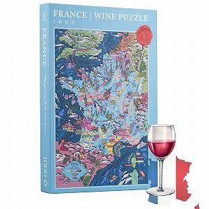 Пазл Wine Puzzle France Карта вин Франции 1000 элементов - Фото 1