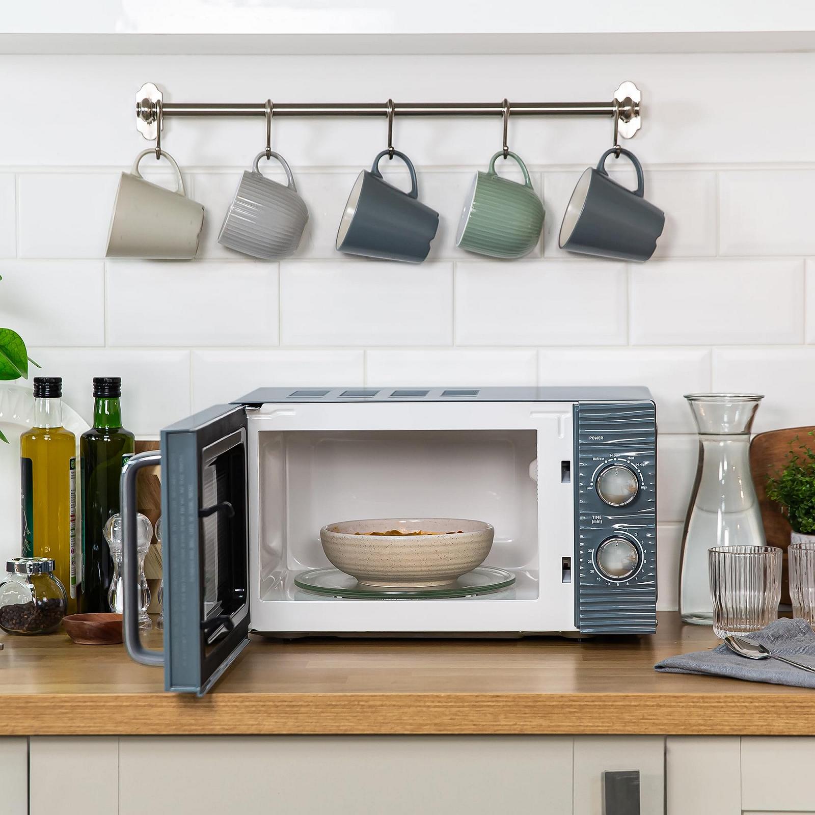 Микроволновая печь Russell Hobbs Inspire Solo RHM1731G 17 л 700 Вт Серая, фото №4 Микроволновая печь Russell Hobbs Inspire Solo RHM1731G 17 л 700 Вт Серая, фото №4