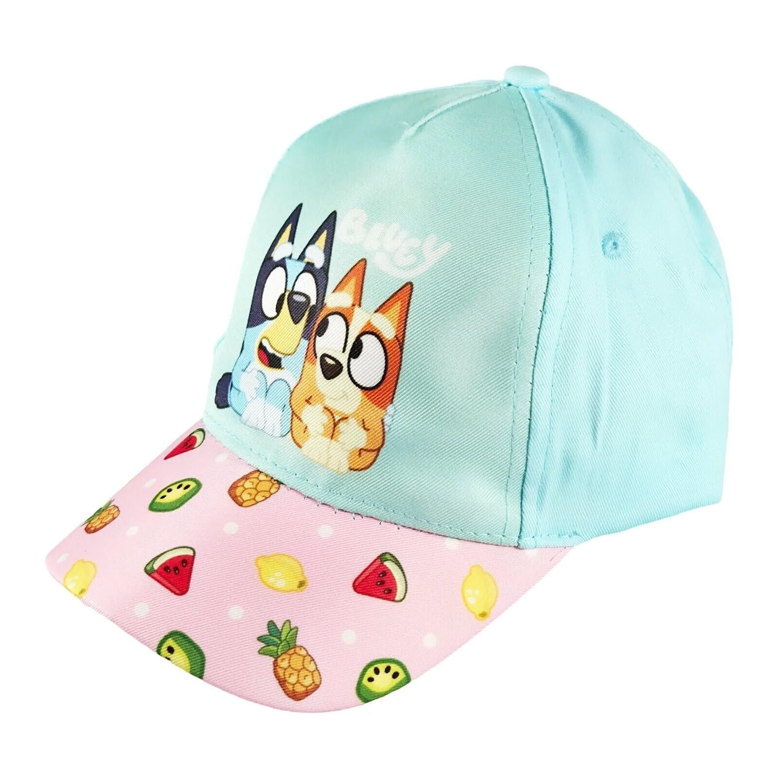 Бейсболка WS-Trend Bluey & Bingo дитяча 52–54 см регульована з фруктовим принтом, фото №2