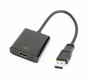 Адаптер-перехідник USB на HDMI Cablexpert A-USB3-HDMI-02 - Фото 1
