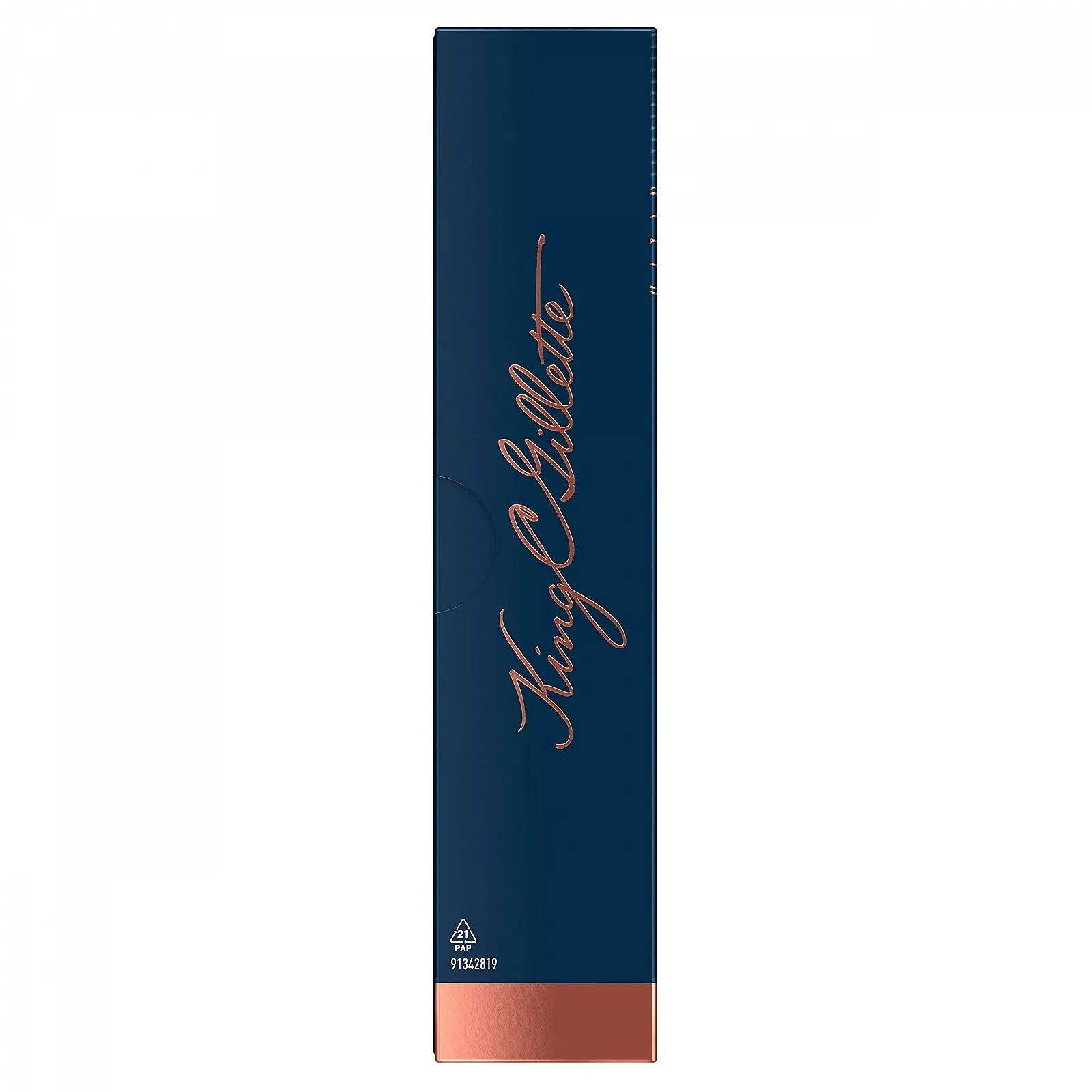 Бритва мужская King C. Gillette Shave & Edging с 1 лезвием Navy Blue, фото №8