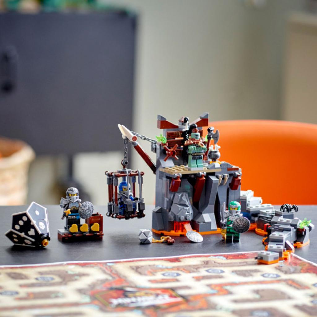 Конструктор LEGO Ninjago Путешествие в Подземелье черепа 401 деталь (71717), фото №6