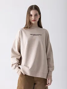 Жіночий світшот LTB Jeans Tesara Relaxed Бежевий - M - Фото 1