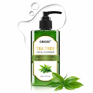 Гель для умывания с чайным деревом и глицерином для глубокого очищения пор для чувствительной кожи, 150 мл - Фото 1