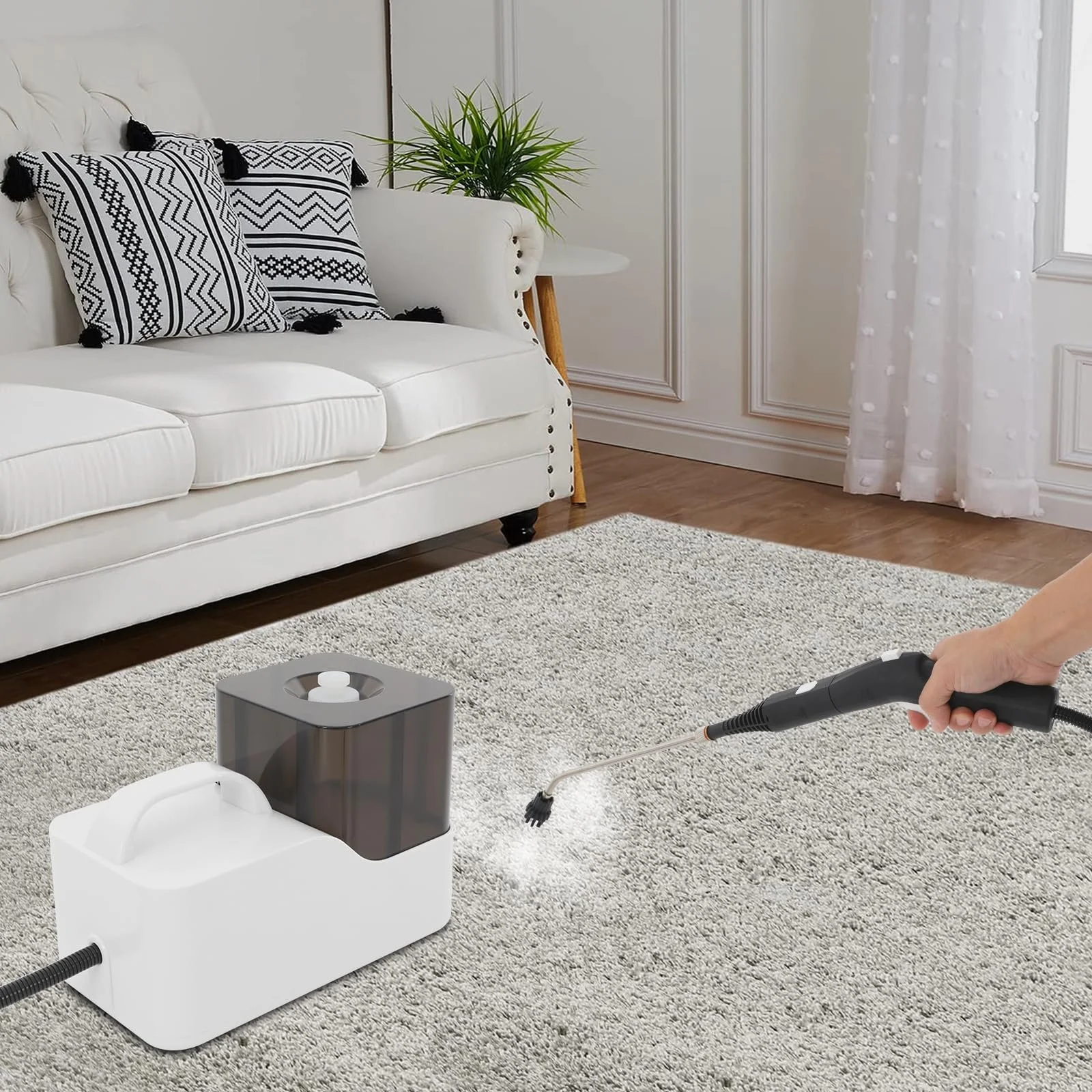 Пароочисник ручний 2600 W 3.5 bar 1.4 L, фото №5