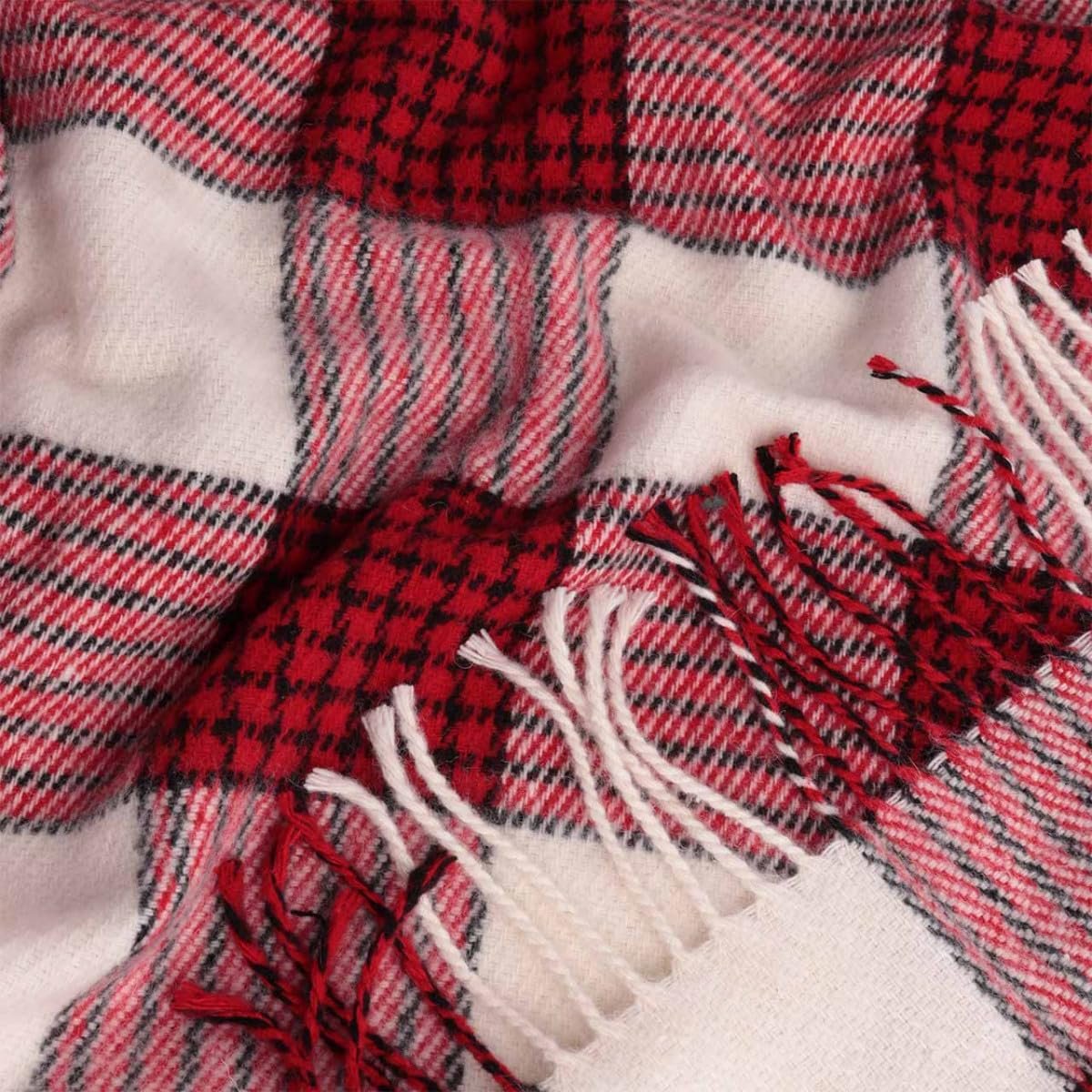 Покривало Lanavitta "Veronika" Напівшерстяне Червоний 140х200 см, фото №3