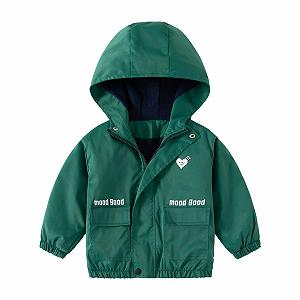 Детская дождевая куртка Водонепроницаемая Складная Легкая Дышащая Тонкая на молнии с капюшоном и карманом Летняя Дождевик Дождевой плащ - Фото 1