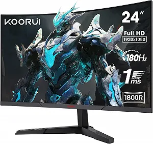 Купити Монітор 24" KOORUI 24E6C Full HD VA 180 Гц - Фото 1 Монітор 24" KOORUI 24E6C Full HD VA 180 Гц - Фото 1