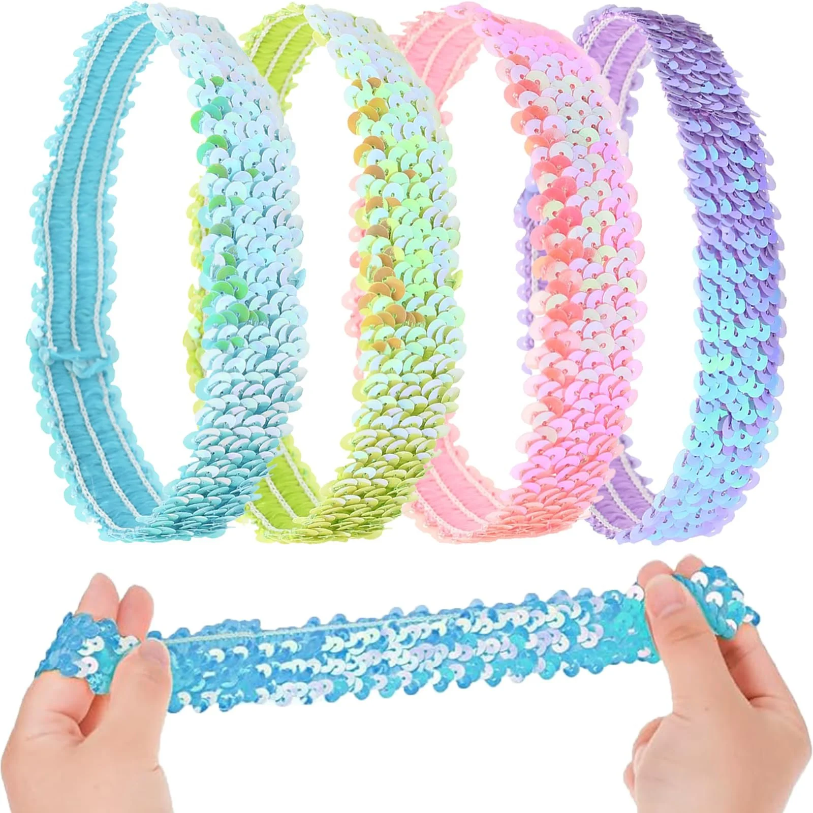 Пов'язка з блискітками Abba, фото №3