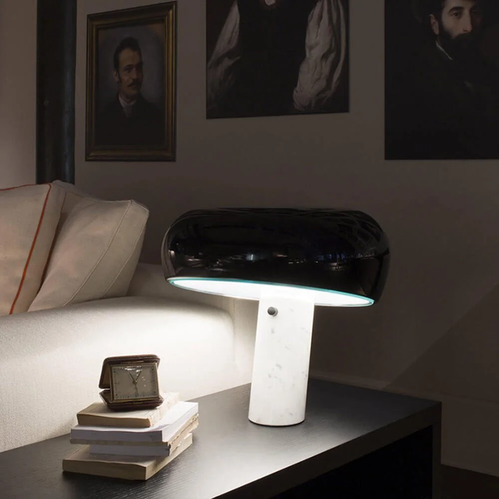 Настільна лампа Flos Snoopy 220 В Чорний, фото №3