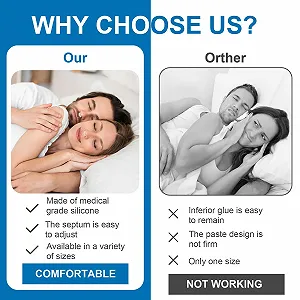 Кліпси проти хропіння (8 шт. в упаковці), для носа, силіконова synthetic.ua - Фото 1