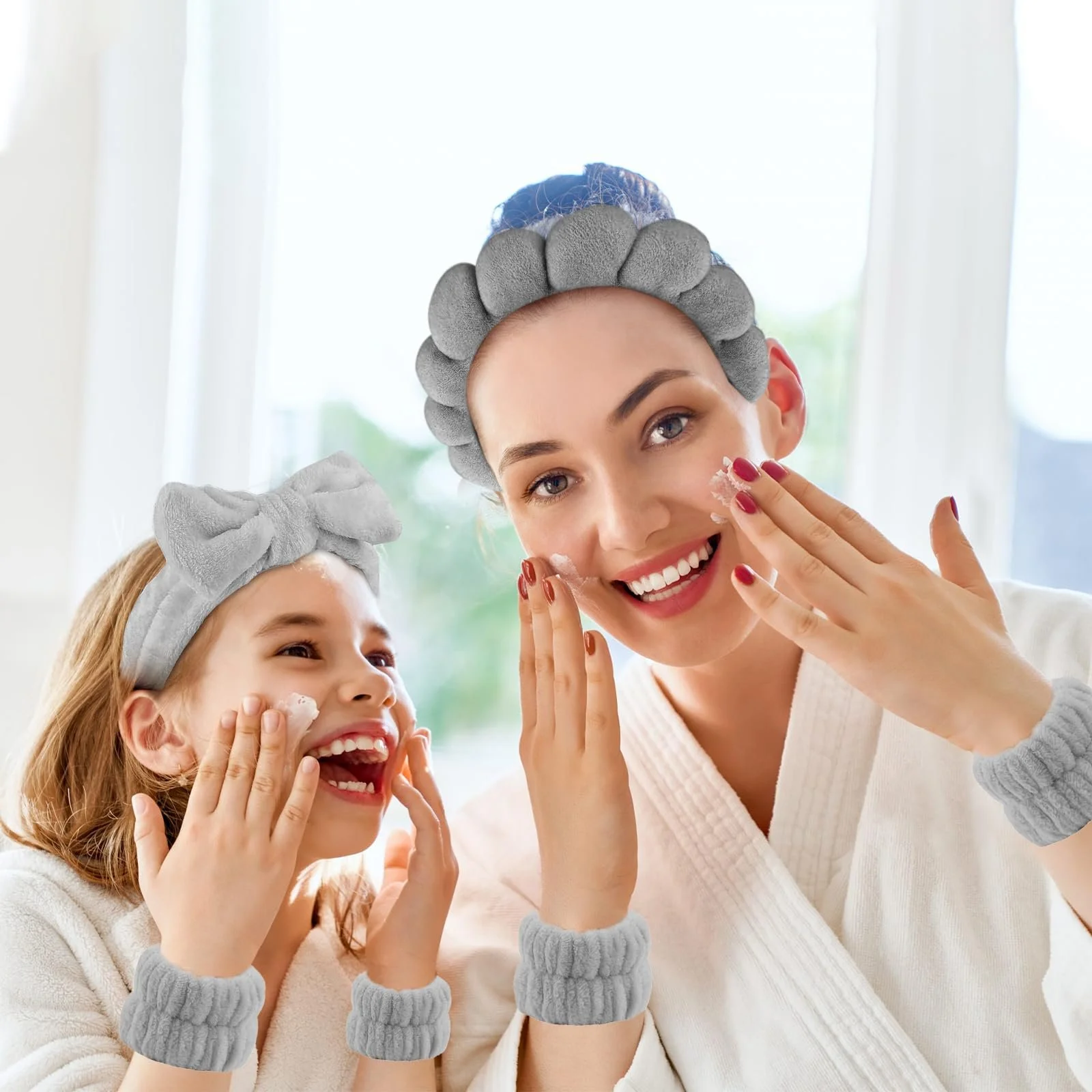 Набір обручів для волосся 4 шт, фото №4