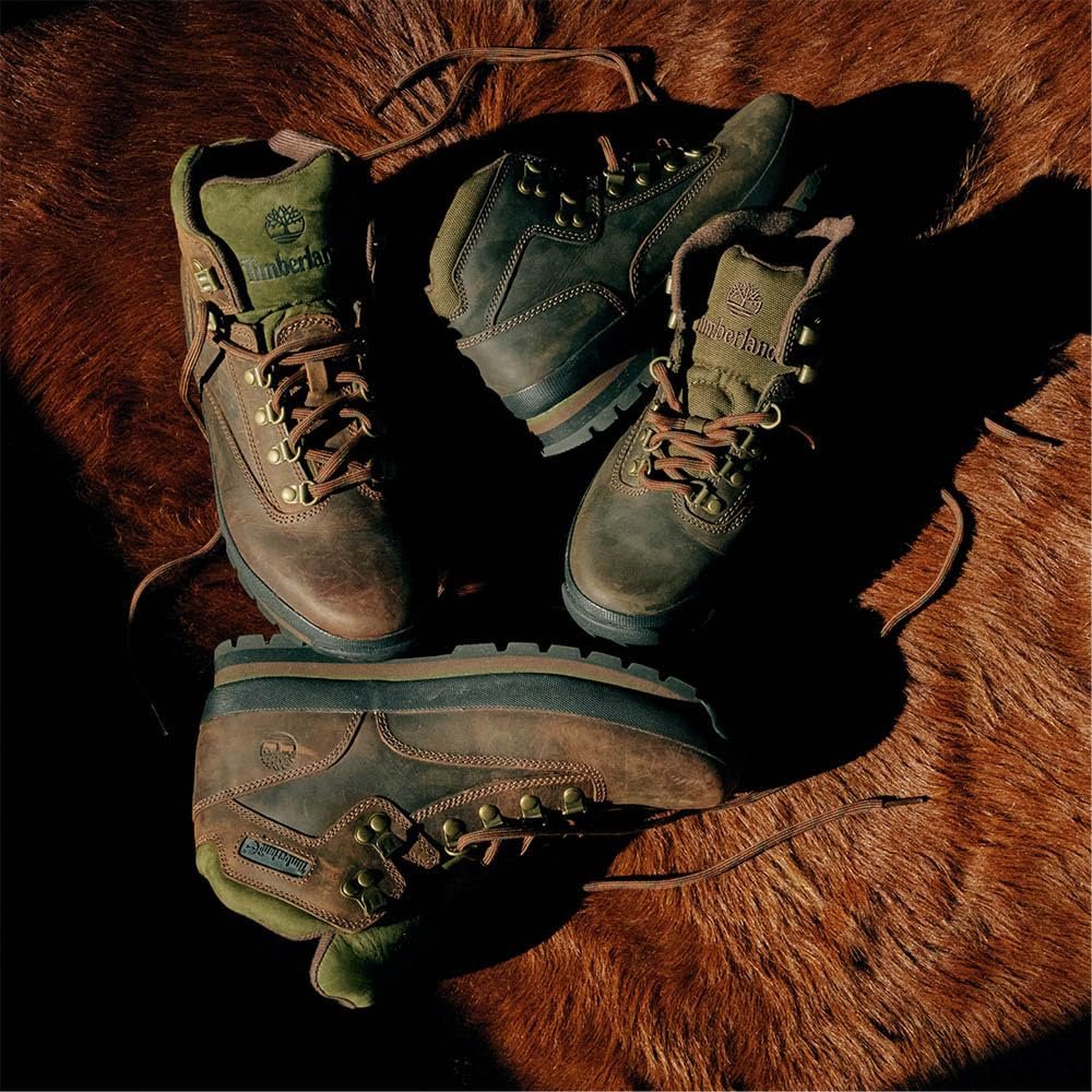 Трекинговые ботинки Timberland Euro Hiker кожаные, коричневые, фото №3