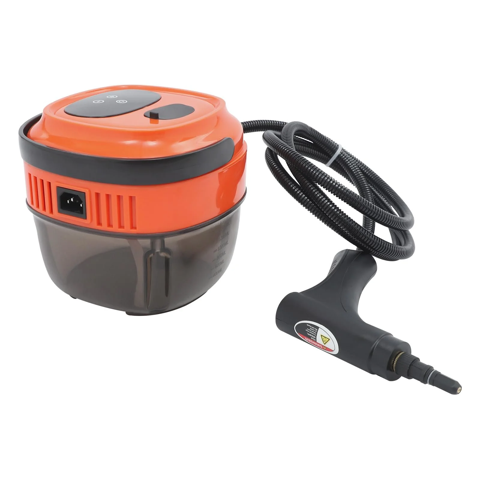 Пароочисник професійний 1500 Вт 105 °C 3 бар 1.7 л 6 рівнів регулювання портативний, фото №1