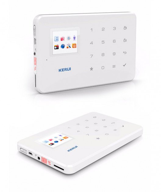 Комплект сигнализации GSM KERUI G-18 modern plus с Wi-Fi IP камерой Белый (HFGVCC28CHCBVGEO), фото №3