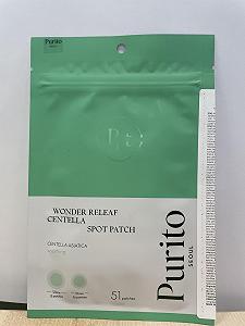 Патчи для лица PURITO SEOUL Wonder Releaf Centella Spot Patch, Korean Centella, для чувствительной кожи, успокаивающие, 51 шт synthetic.ua - Фото 1