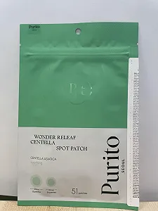 Патчі для обличчя PURITO SEOUL Wonder Releaf Centella Spot Patch, Korean Centella, для чутливої шкіри, заспокійливі, 51 шт synthetic.ua - Фото 1
