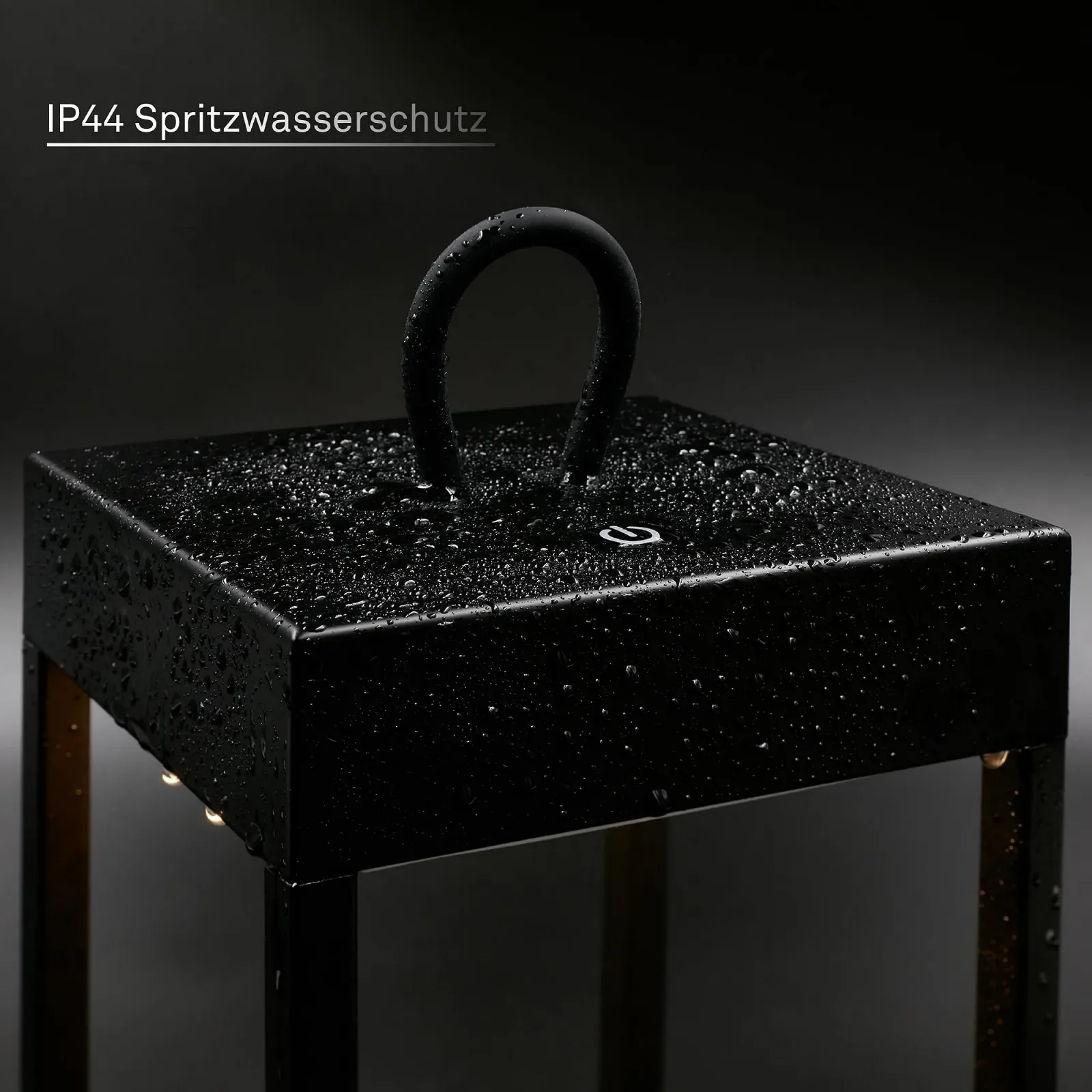 Настольная лампа BRILONER LED Аккумуляторная IP44 Черный, фото №5